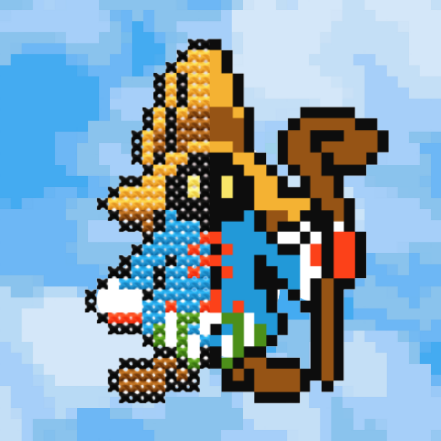 O Ponto Cruz é a Pixel Art do Bordado